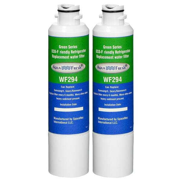 Shop Replacement Water Filter For Samsung Rf23hcedbsr Aa Refrigerator Water Filter By Aqua Fresh 2 Pack Green Overstock 15356279