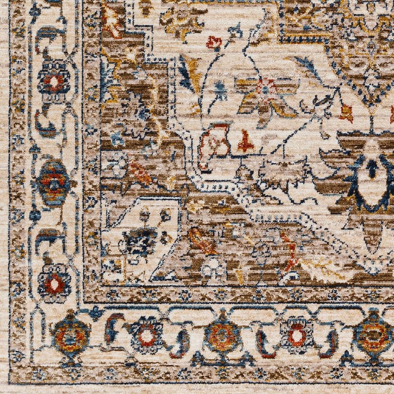 Niengold Traditional Medallion Area Rug