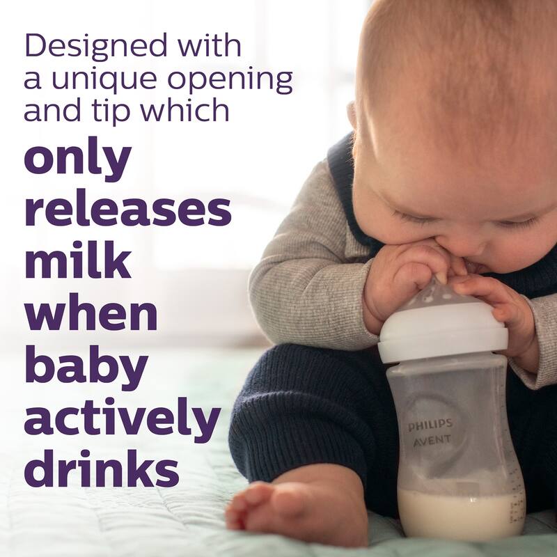 Natural Baby Bottle With Natural Response Nipple 9oz 3 Pack