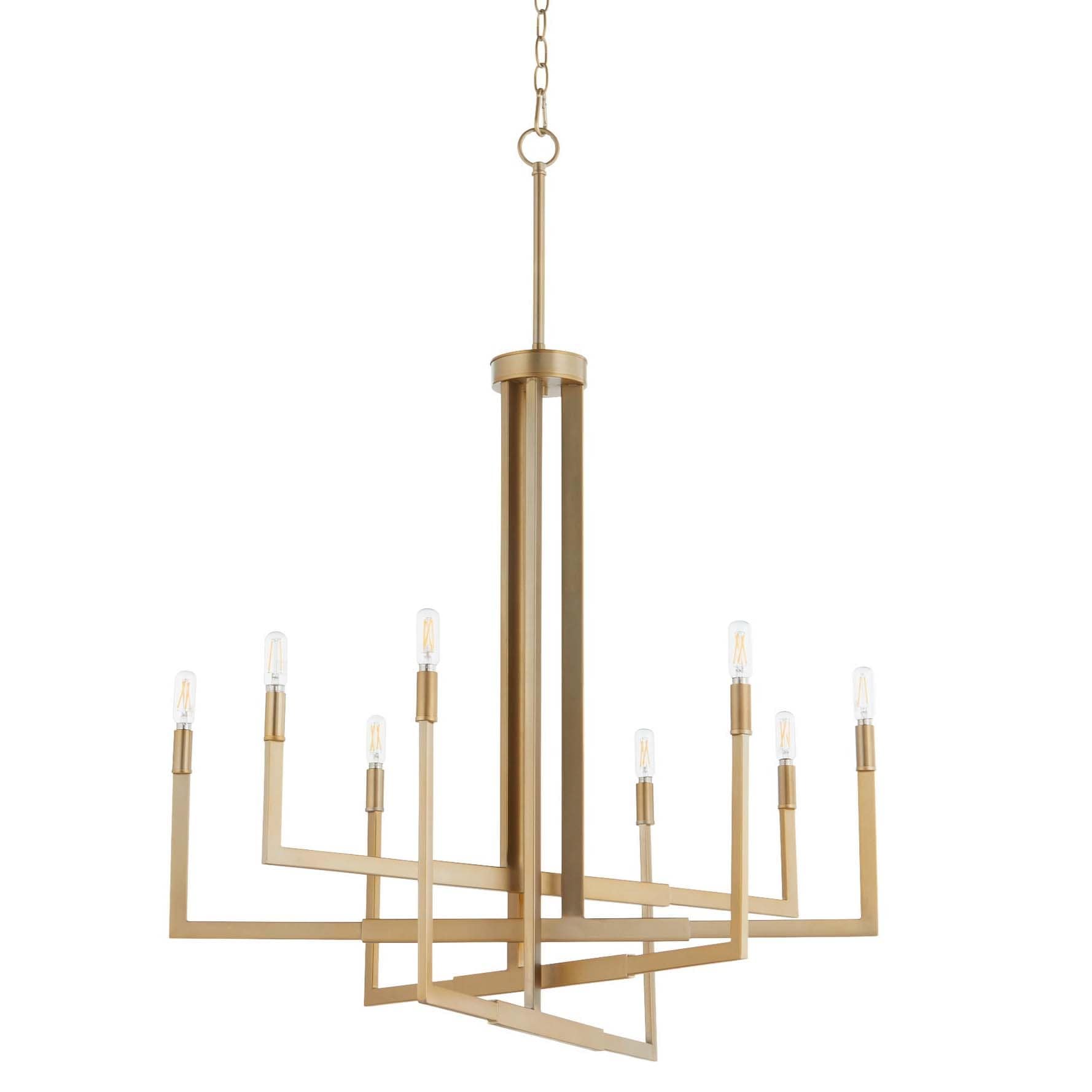 Quorum International 6377-8 Bolero 8 Light 31" Wide Candle Style