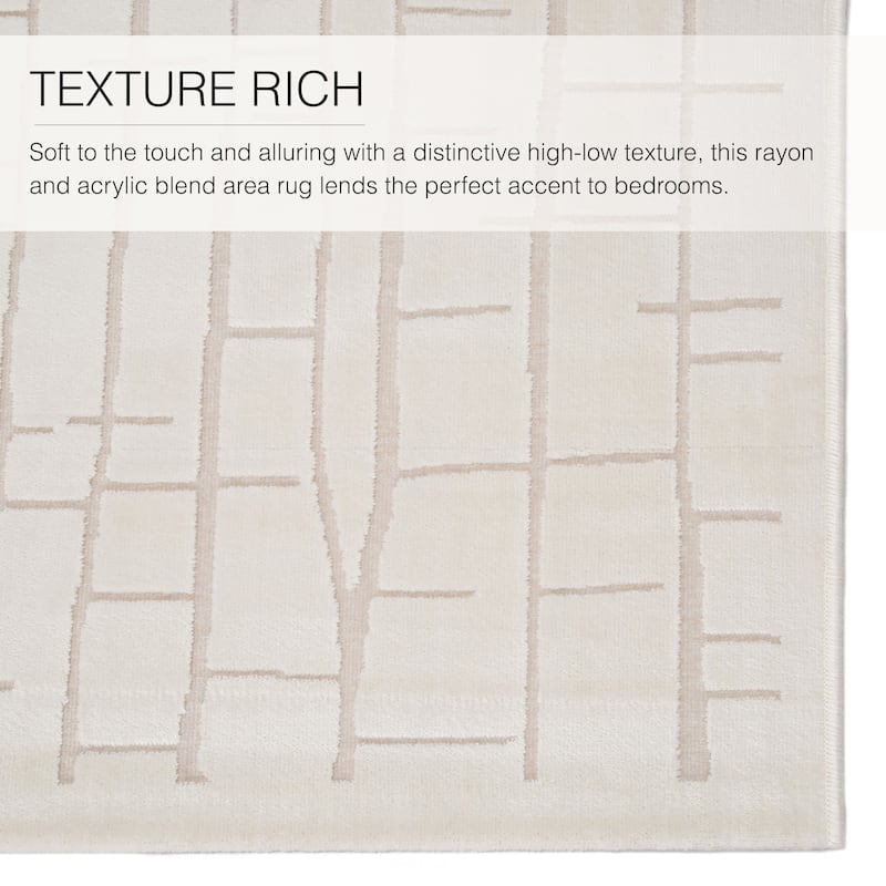 Eline Abstract Stripe Area Rug