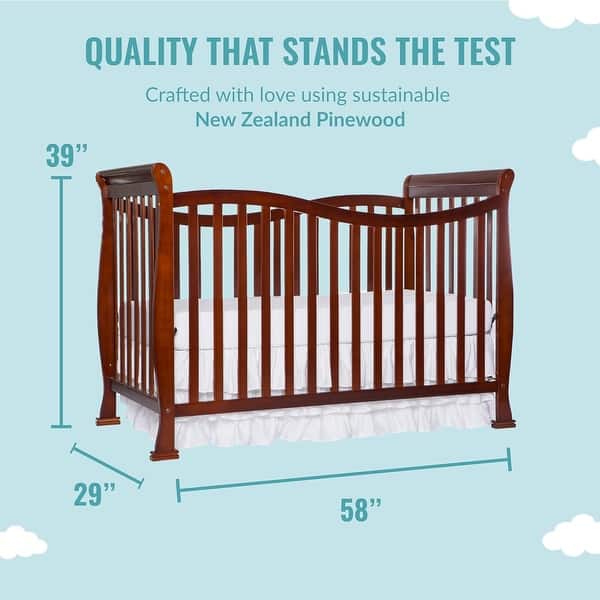 Dream on Me Violet 7-in-1 Convertible Life Style Crib