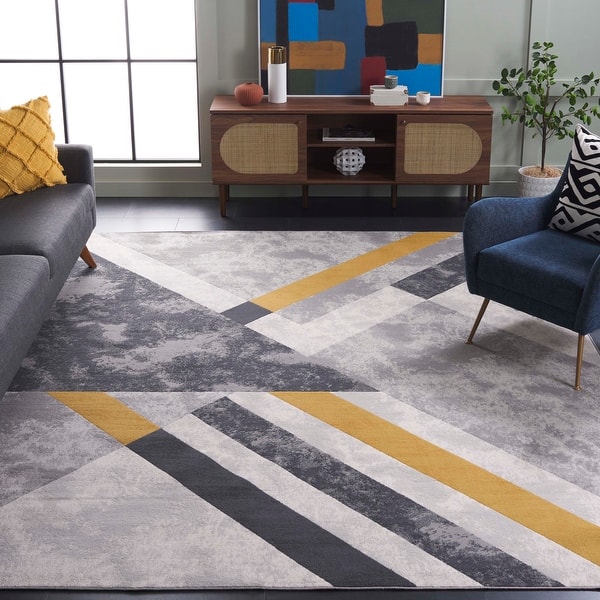 slide 2 of 13, SAFAVIEH Odyssey Xaviera Mid-Century Modern Rug