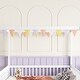 preview thumbnail 29 of 32, Wooden Full Size Canopy Bed Floor Bed with Fence,Guardrails