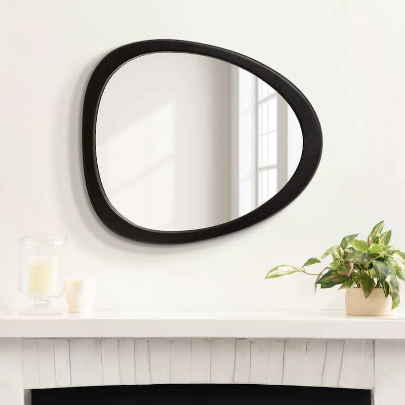 Kate and Laurel McKinder Wood Mirror