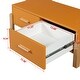 preview thumbnail 12 of 12, Modern Colorful Free Combination Wood Handle Side Cabinet with Eight Drawers