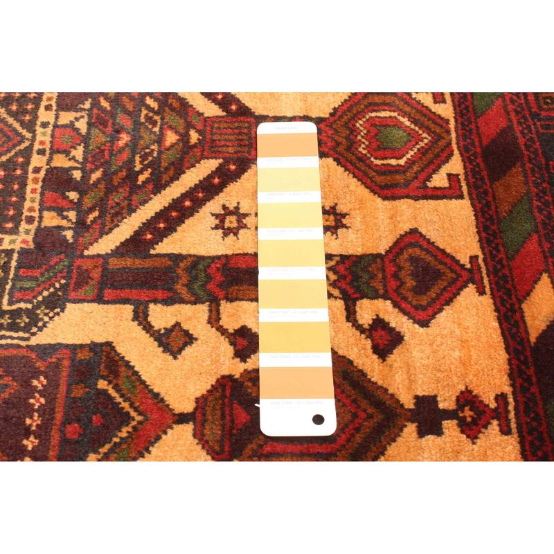 ECARPETGALLERY Hand-knotted Teimani Light Brown Wool Rug - 2'9 x 4'8
