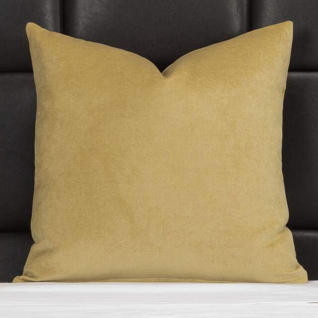 Mixology Padma Washable Polyester Throw Pillow - 16 x 16 - Old Gold