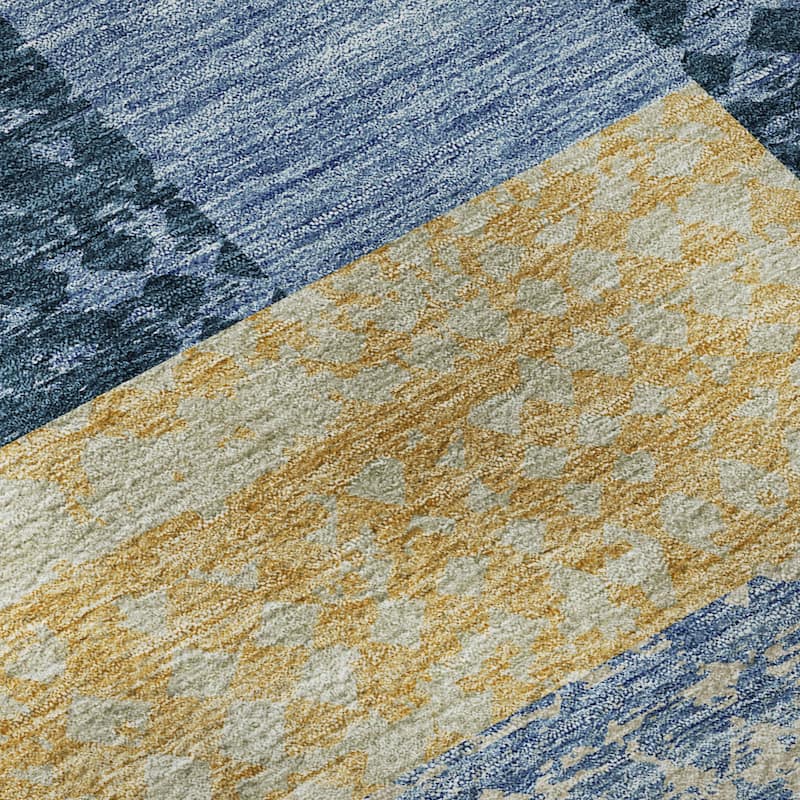 Premium Washable Super Soft Casual Geo Mayfield Rug