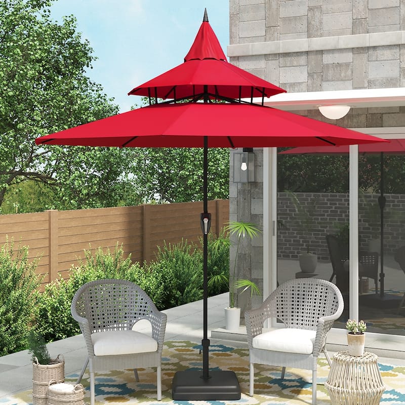 Maypex 9-foot Pagoda Market Umbrella