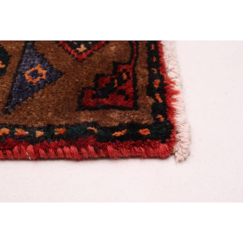 ECARPETGALLERY Hand-knotted Konya Anatolian Black, Red Wool Rug - 4'3 x 9'9