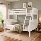 preview thumbnail 29 of 32, Somette Claire Bunk Bed (Mattresses Not Included) White - Twin/Full