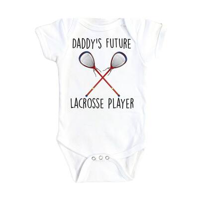 Lacrosse Buddy - Baby Boy Girl Clothes Infant Bodysuit Funny Cute Newborn
