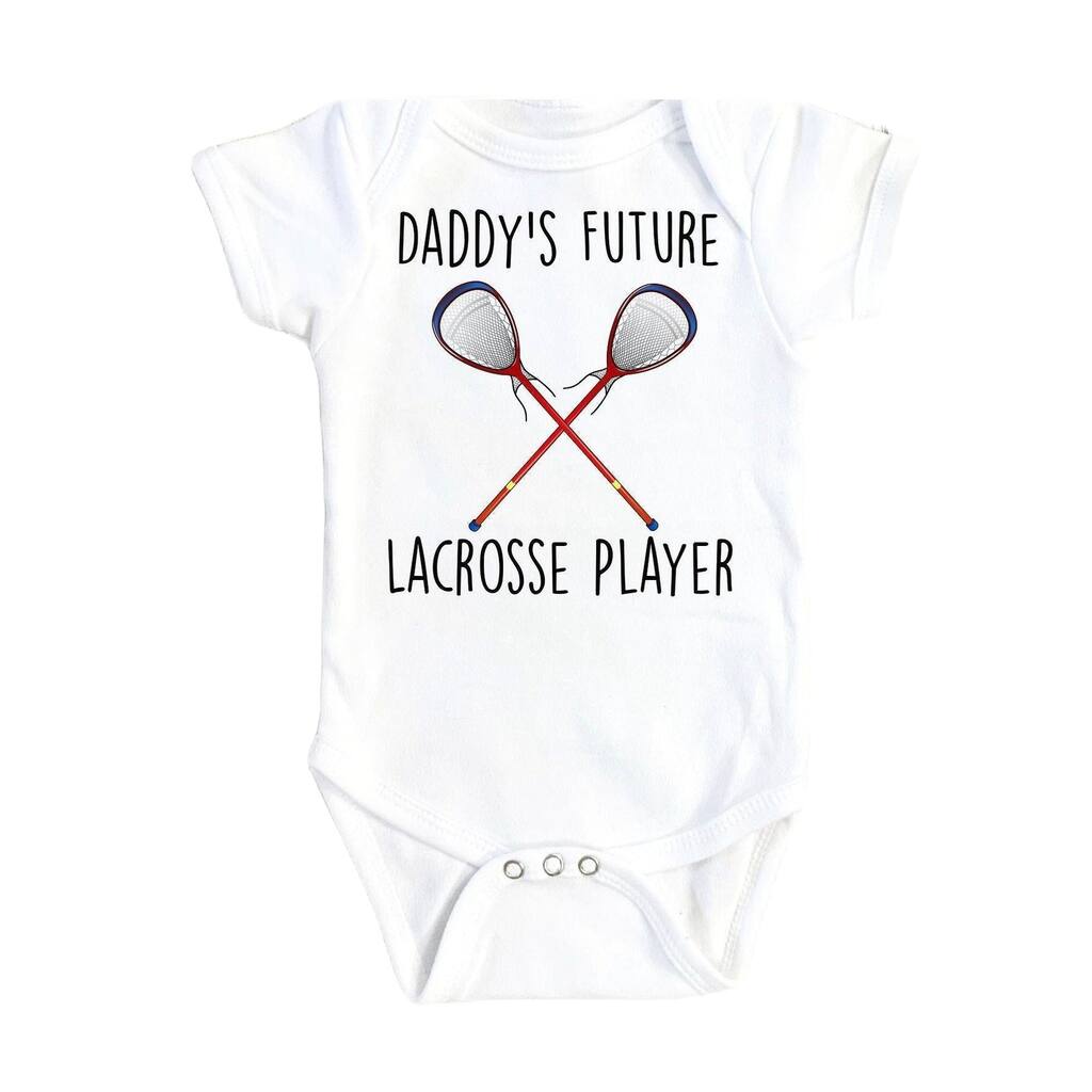 Lacrosse Buddy - Baby Boy Girl Clothes Infant Bodysuit Funny Cute Newborn