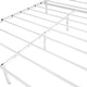 preview thumbnail 7 of 15, Victorian Concise Style Twin Over Full Metal Bunk Bed,Stable Metal Bed with Guardrail and Sloping Ladder