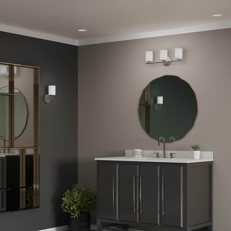 Replay Collection Three-Light Bath & Vanity - 7.875" x 22" x 6"