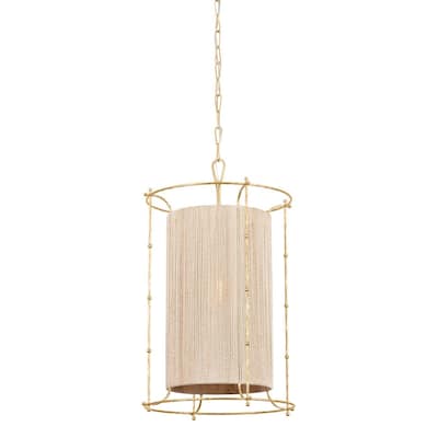 Hudson Valley Lighting 8020 Jones Point 20" Wide Pendant with Abaca