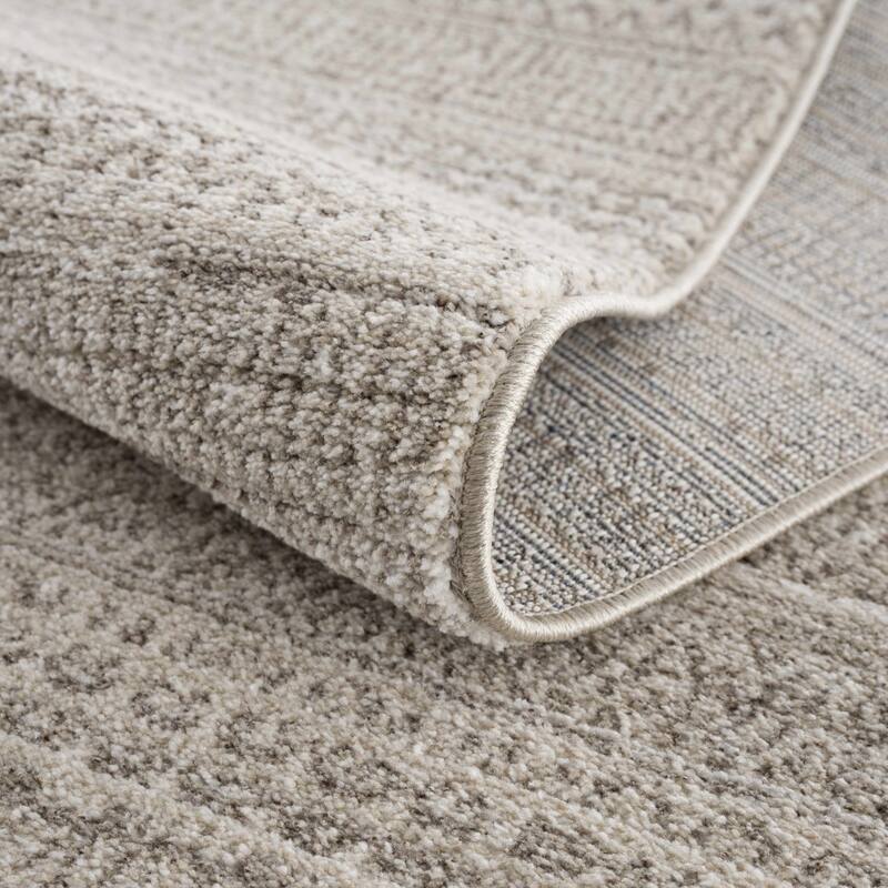 Hauteloom Casablanca Collection Bohemian Farmhouse High Pile Area Rug