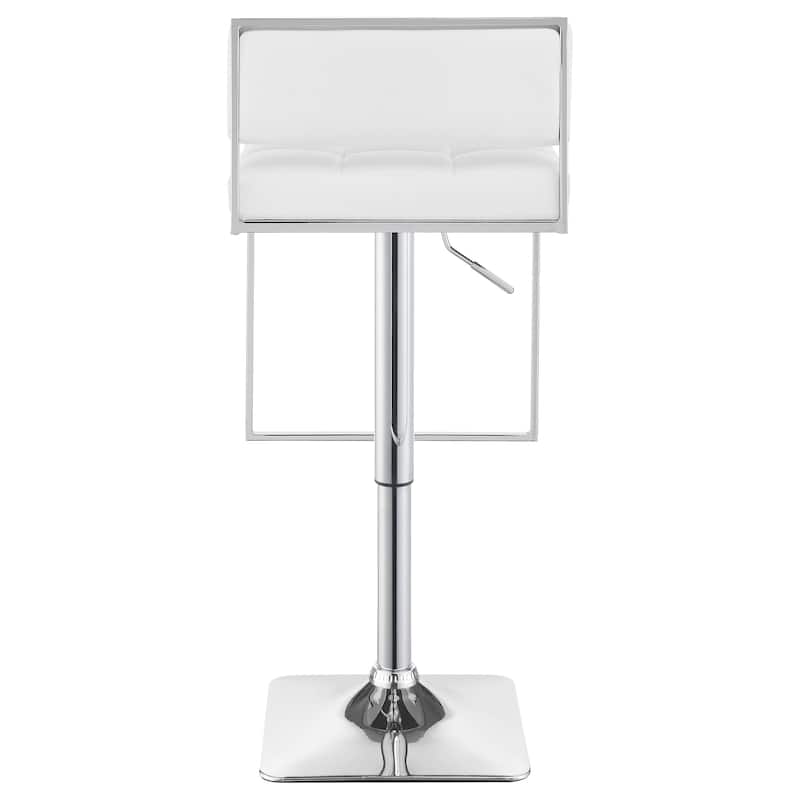Alameda Adjustable Height Low Back Bar Stool
