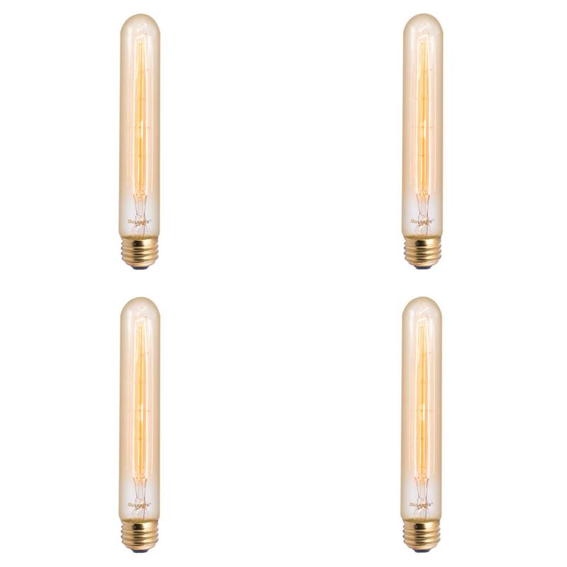 Bulbrite Pack of (4) Dimmable Antique Nostalgic Filament Incandescent Bulb