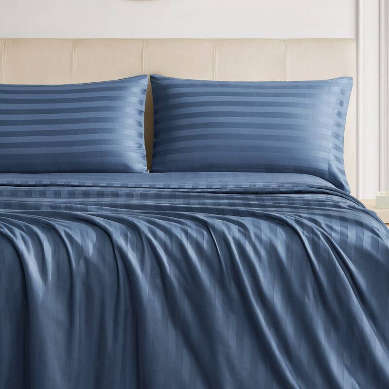 The Sheet Lab Regal Dreams Sheet Sets - Navy - Full