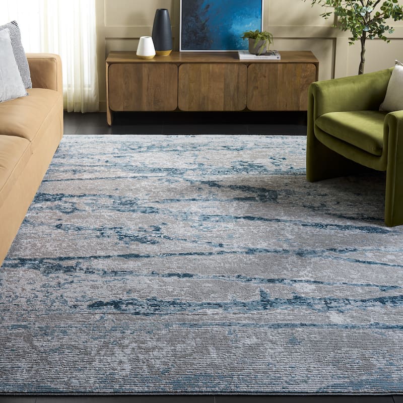 SAFAVIEH Meadow Entela Modern Abstract Rug