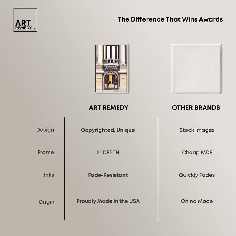 Expensive Store in Paris Canvas by Art Remedy