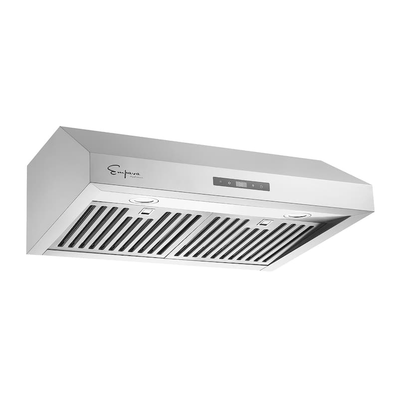 30 inch 400 CFM Ducted Under Cabinet Range Hood - Automatic Shut-Down Delay - Soft Touch Controls
