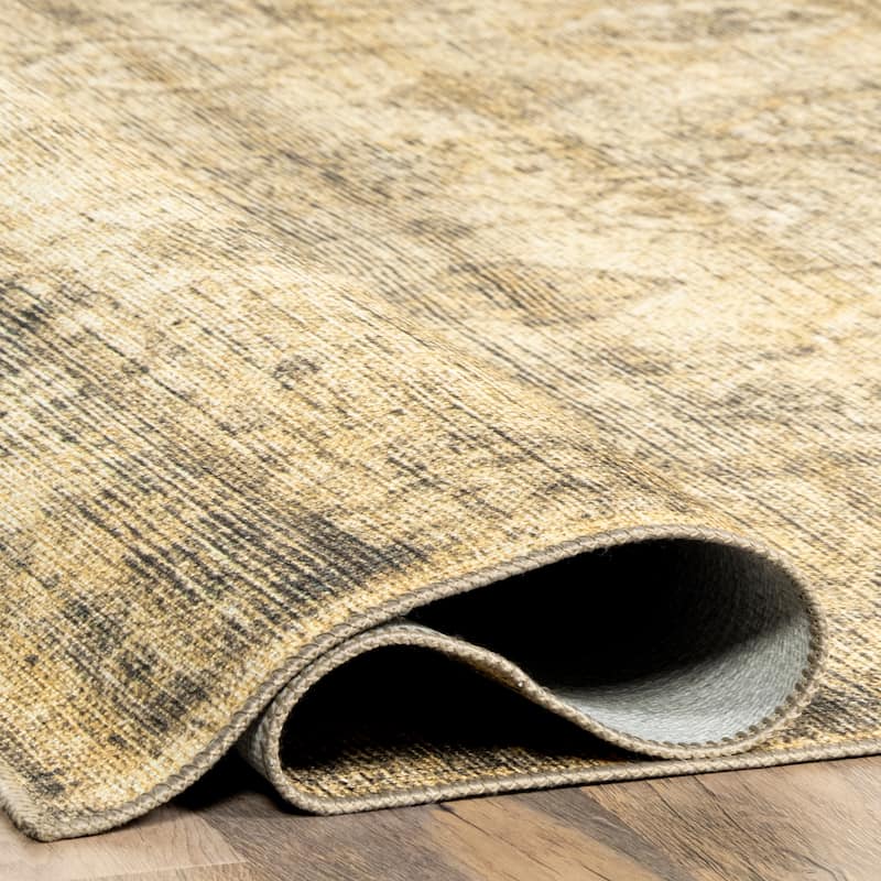 Nuloom Chana SpinClean Printed Framed Trellis Flatweave Area Rug