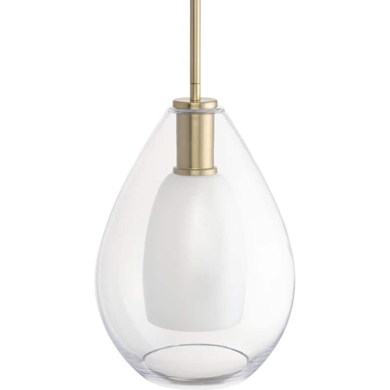 Progress Lighting P500438 Carillon 10" Wide Mini Pendant
