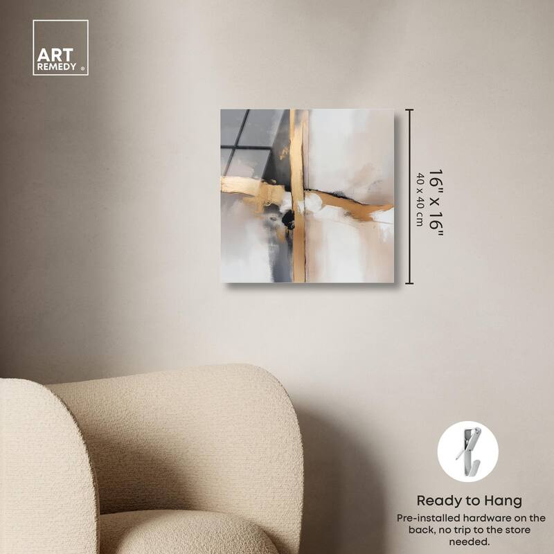 Golden Hour I Acrylic by Art Remedy, Ready to Hang