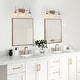 preview thumbnail 7 of 16, Mirha Mid-Century Modern Industrial Dimmable Glass Wall Sconce Bathroom Vanity Lights Foyer Powder room Hallway