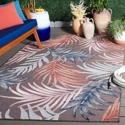 SAFAVIEH Cabana Meadhbh Indoor/ Outdoor Waterproof Transitional Rug