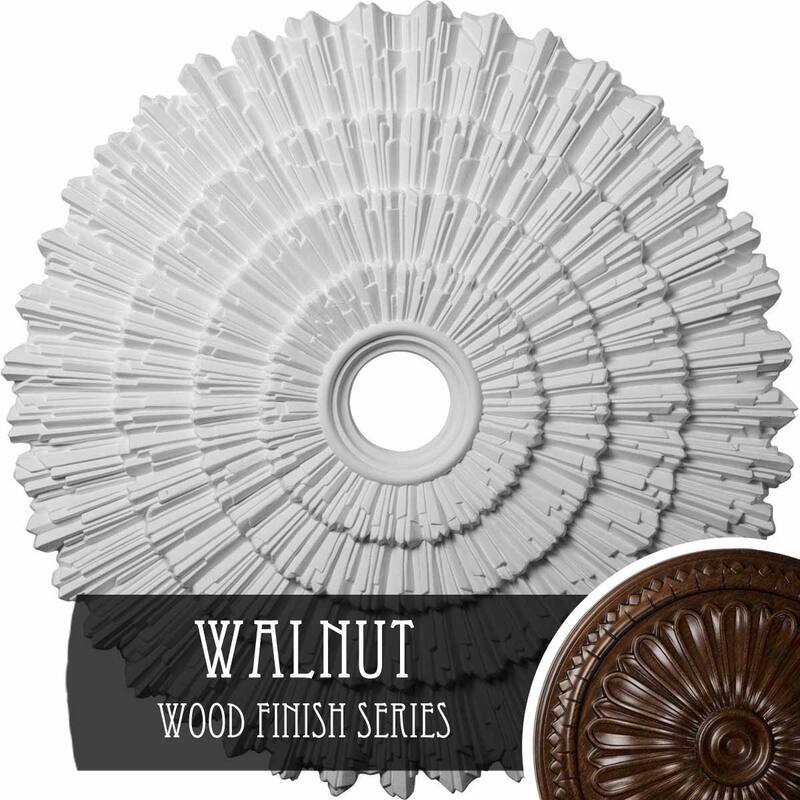 24 3/4"OD x 3 1/4"ID x 1 7/8"P Eryn Ceiling Medallion