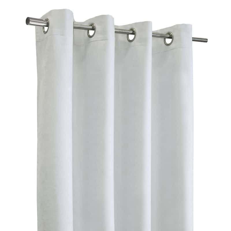 Thermaplus Navar Total Blackout Woven Faux Suede Curtain Panel