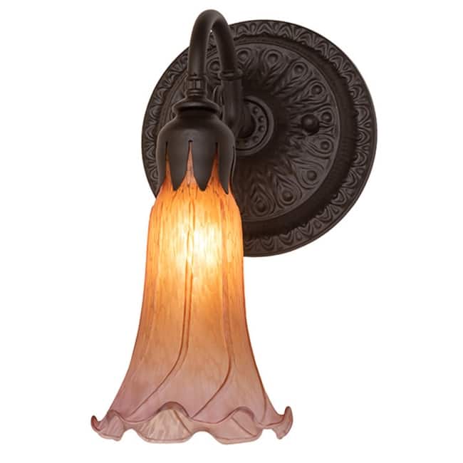 Meyda Tiffany 260478 10" Tall Wall Sconce - Oil Rubbed Bronze