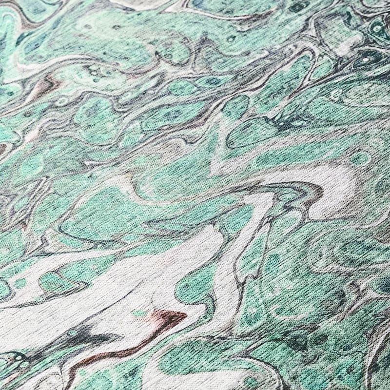 Indoor/ Outdoor Addison Karina Abstract Washable Area Rug