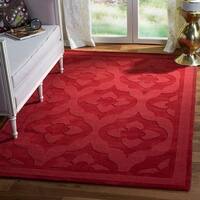 Hand-tufted Bay Leaf Modena Wool Area Rug - 9'9 Square/Surplus