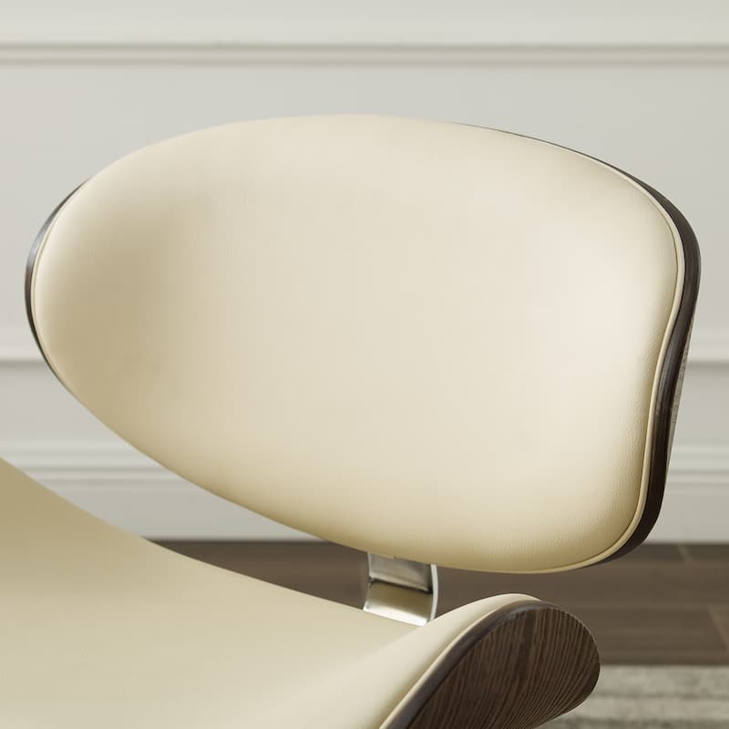 Corvus Madonna Mid-century Modern Adjustable Curved Office Chair