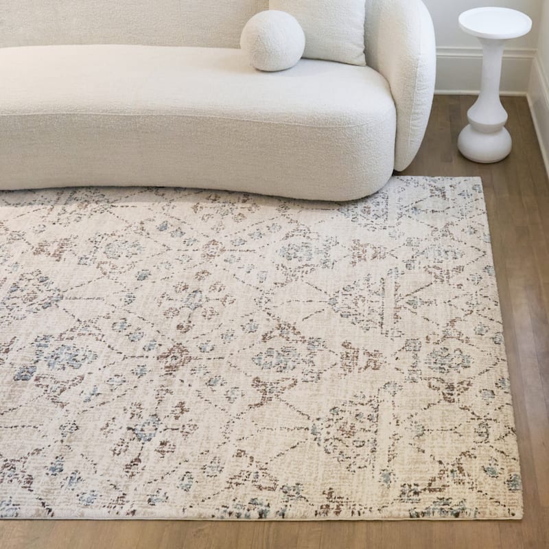 Alvi Oriental Trellis Area Rug