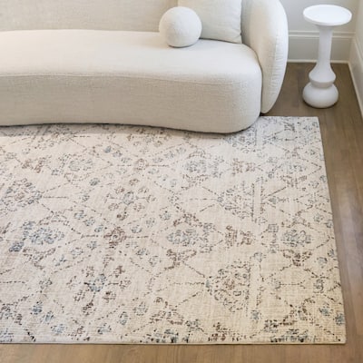 Alvi Oriental Trellis Area Rug