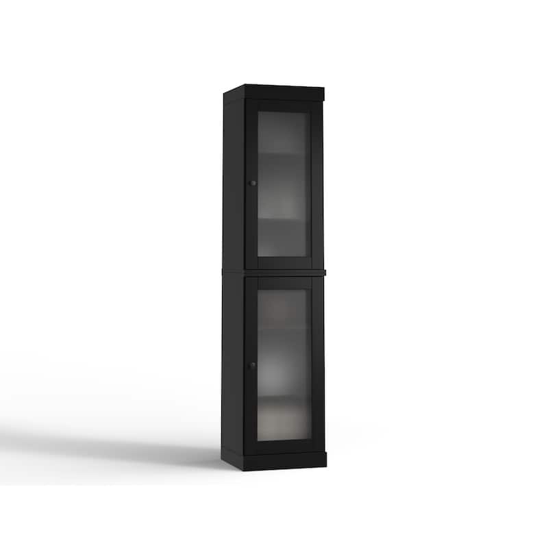 100% Solid Wood 16.5" Bathroom Cabinet with Optional Doors by Palace Imports