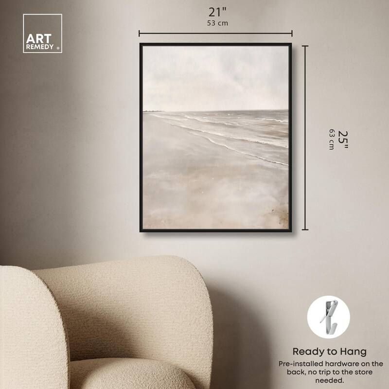 Vastness of the Sea I Canvas by Art Remedy