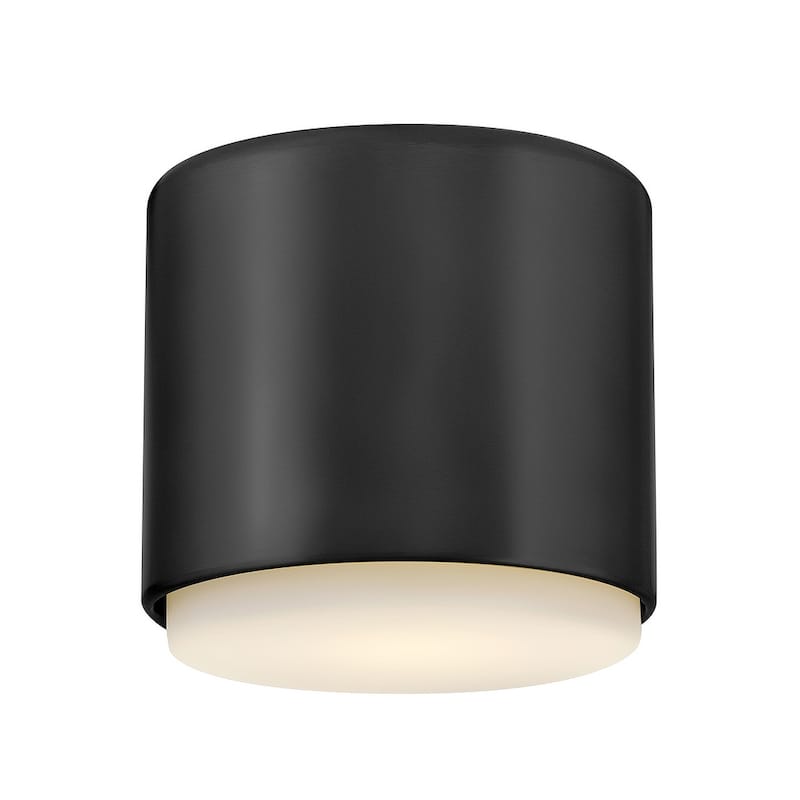 Hinkley Lighting 30070 Cedric 6" Wide Flush Mount Ceiling Fixture - Black