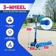 preview thumbnail 42 of 49, Kids Scooter 3 Wheel Kick Scooter for Children and Toddlers Adjustable Handlebar with LED Wheel Lights – Indoor and Outdoor Fun