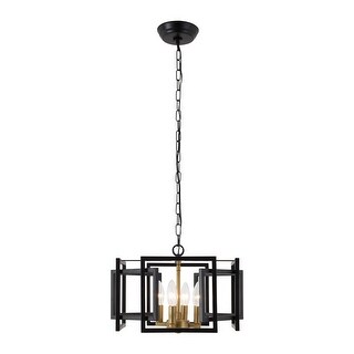 Maxax 4 - Light Dimmable Square / Rectangle Chandelier - N/A - Bed Bath ...