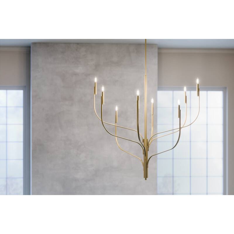 Kichler 52675 Livadia 8 Light 48" Wide Taper Candle Style Chandelier