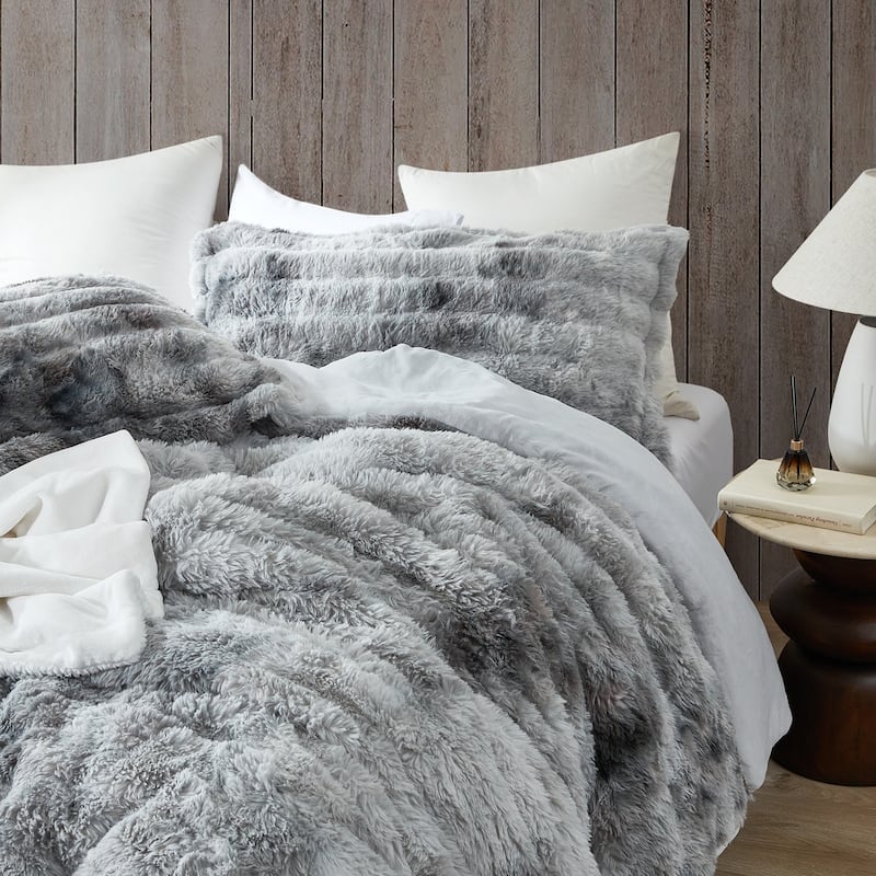 Snowball Chunky Bunny® - Coma Inducer® Comforter Set - Monsoon Gray
