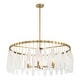 preview thumbnail 7 of 5, Minka Lavery 3626 Willow 6 Light 36" Wide Multi Light Pendant with