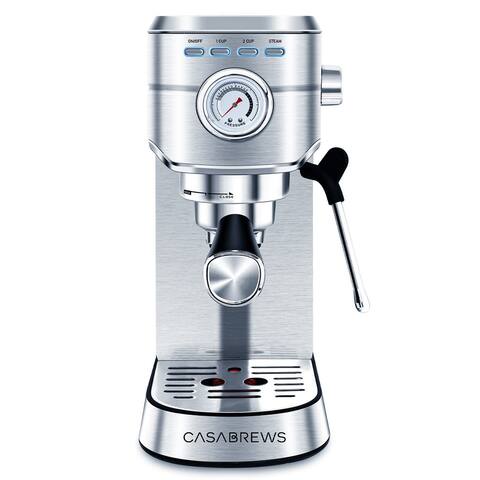 CASABREWS CM5418 Espresso Machine 20Bar with Stainless Steel Milk Frother
